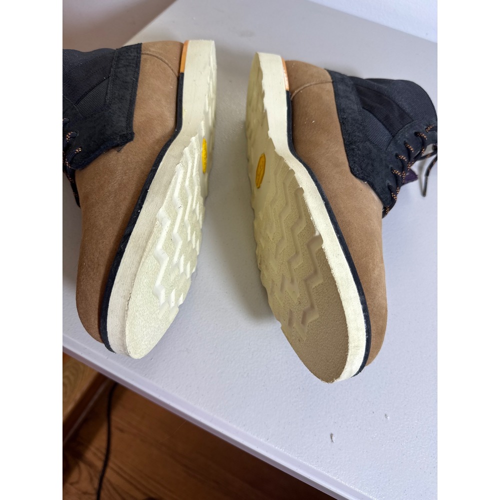 Vans OTW Collection Alomar Brown Black Leather Vibram Boots Mens 13 VN-0QE28UK - Picture 2 of 12